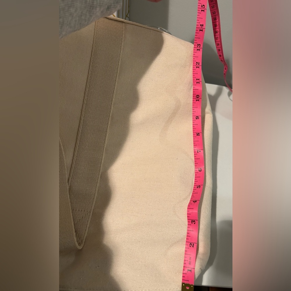 Polo by Ralph Lauren Cream Canvas Duffel Tote Bag - EUC one owner. - Picture 12 of 16